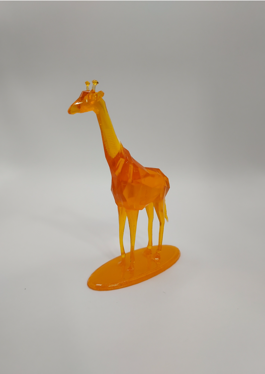 Miniature Giraffe Figurine Statue Decoration Ornament Toy 3d Printed Art Sculpture Desk Decor